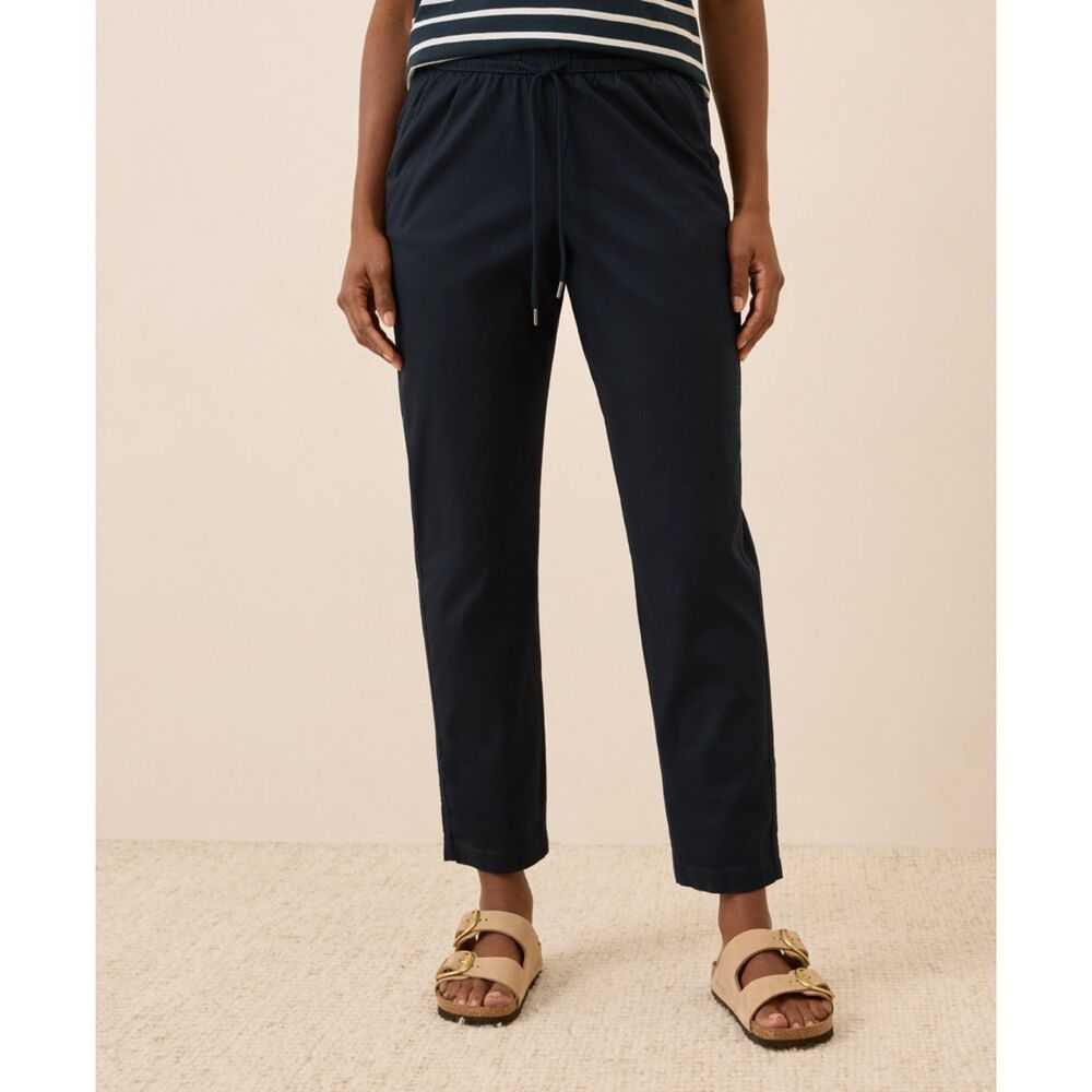 Pact Organic Daily Twill High Rise Tapered Pant, size XL